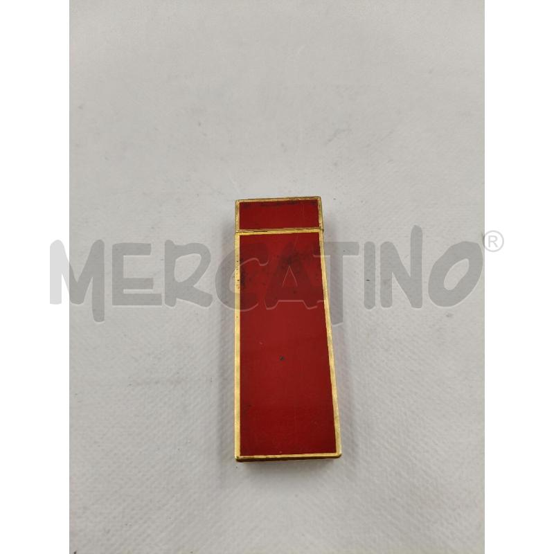 ACCENDINO CARTIER ROSSO DA RIV | Mercatino dell'Usato Roma talenti 4