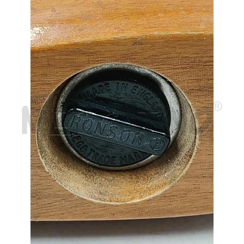 ACCENDINO DA TAVOLO RONSON BASE LEGNO | Mercatino dell'Usato Roma talenti 3