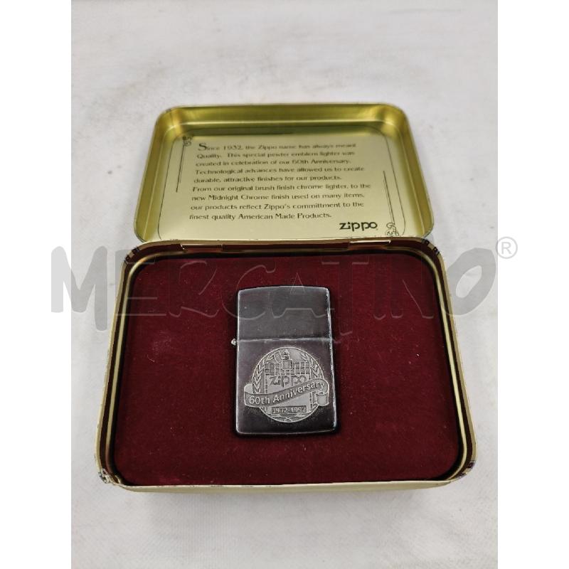 ACCENDINO ZIPPO 60TH ANNIVERSARY CON SCAT | Mercatino dell'Usato Roma talenti 1