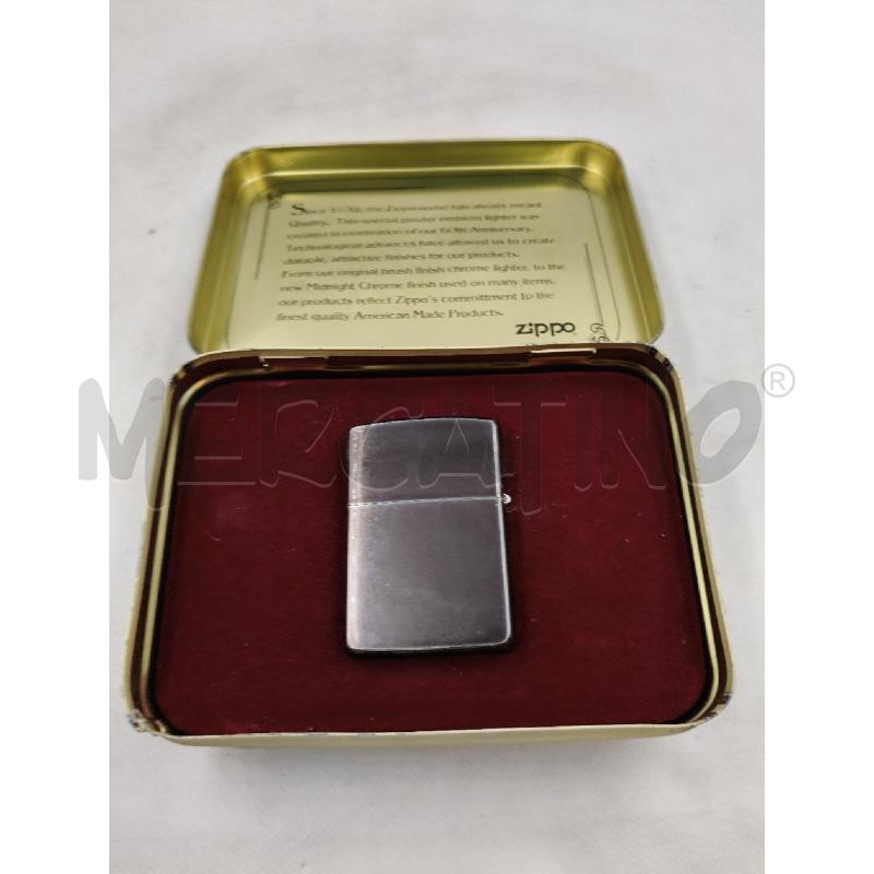 ACCENDINO ZIPPO 60TH ANNIVERSARY CON SCAT | Mercatino dell'Usato Roma talenti 3