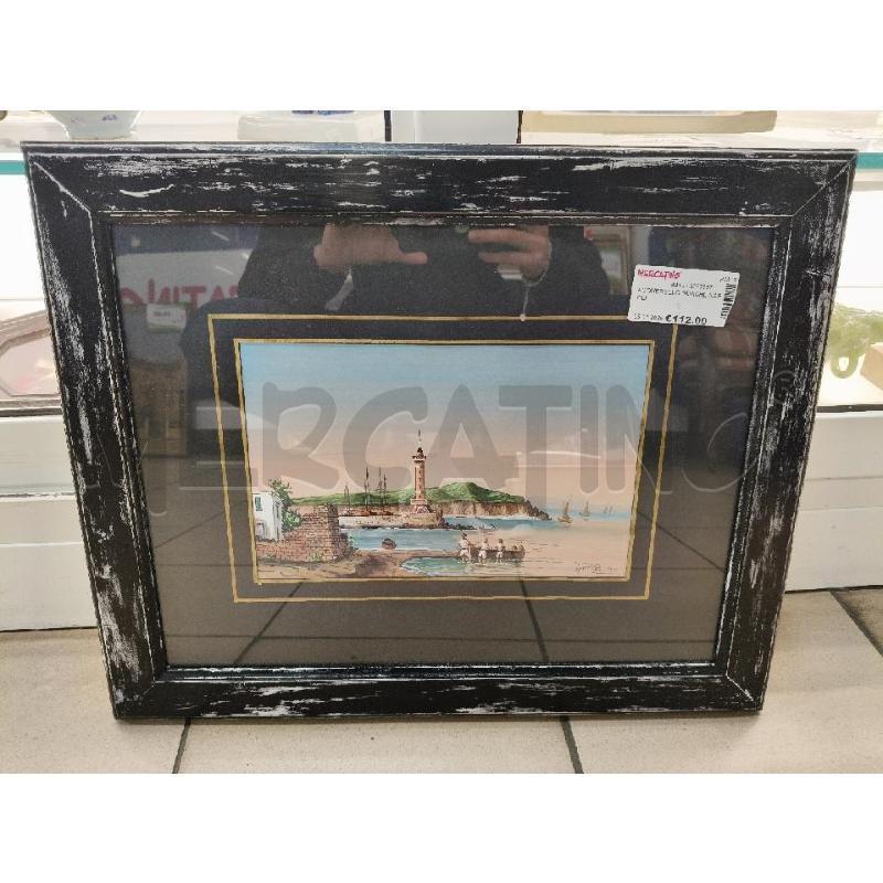 ACQUERELLO GUACHE NAPOLI  | Mercatino dell'Usato Roma talenti 1