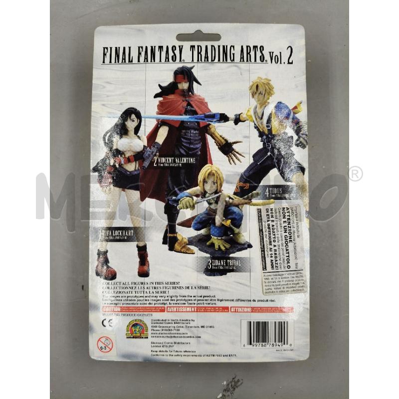 ACTION FIGURE FINAL FANTASY TRADING ARTS TIFA LOCKHART SIGILLATA | Mercatino dell'Usato Roma talenti 3