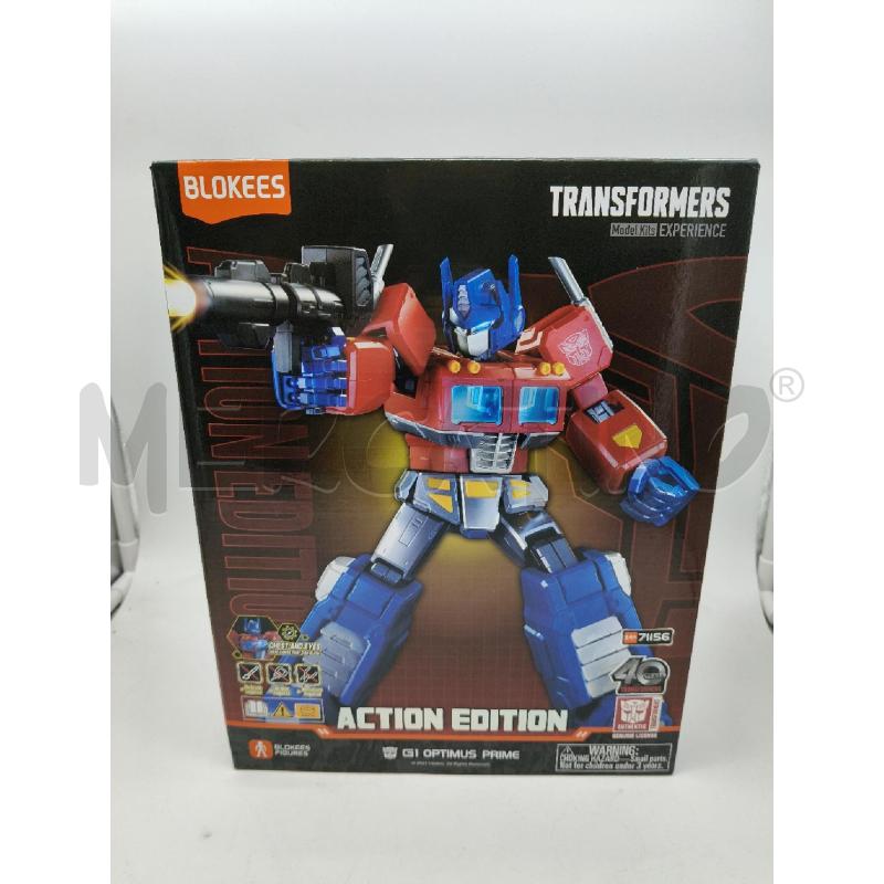 ACTION FIGURE TRANSFORMERS OPTIMUS PRIME BLOKLESS 1 | Mercatino dell'Usato Roma talenti 1