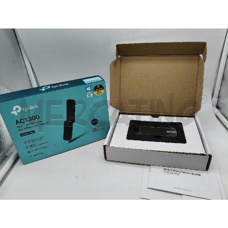 ADATTATORE WIRELESS P TP-LINK AC 1300 | Mercatino dell'Usato Roma talenti 1