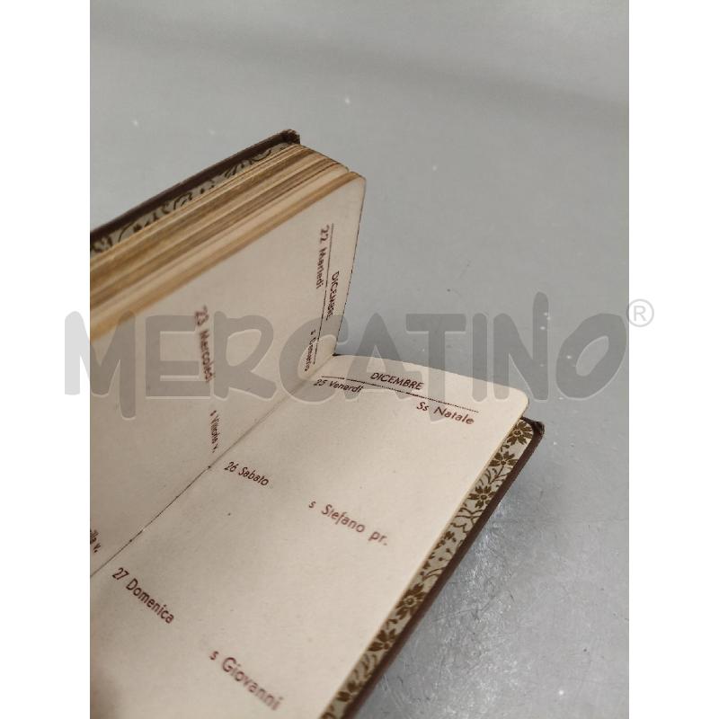 AGENDA VINTAGE 1936 | Mercatino dell'Usato Roma talenti 3