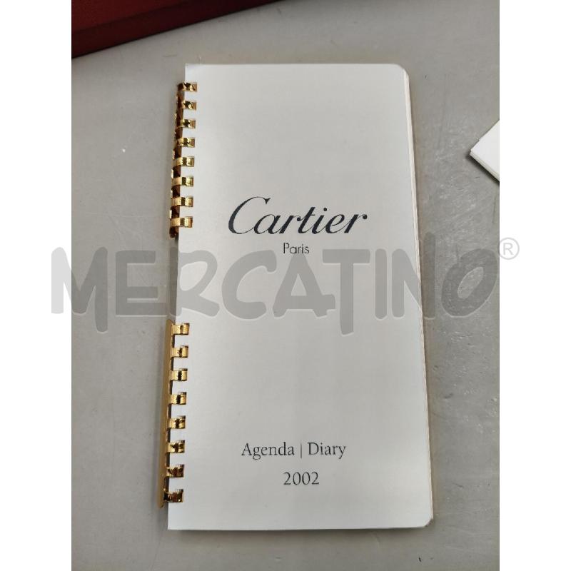 AGENDINA CARTIER 2002 | Mercatino dell'Usato Roma talenti 2