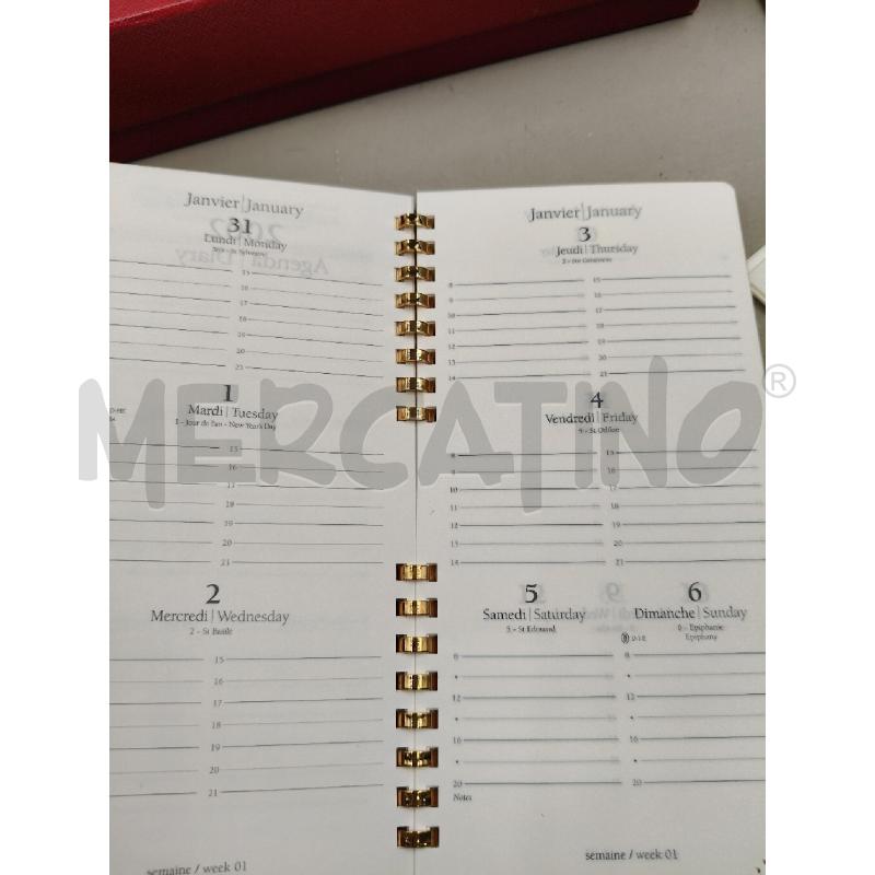 AGENDINA CARTIER 2002 | Mercatino dell'Usato Roma talenti 3
