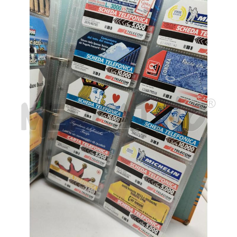 ALBUM ARANCIONE SCHEDE TELEFONICHE VARIE | Mercatino dell'Usato Roma talenti 2