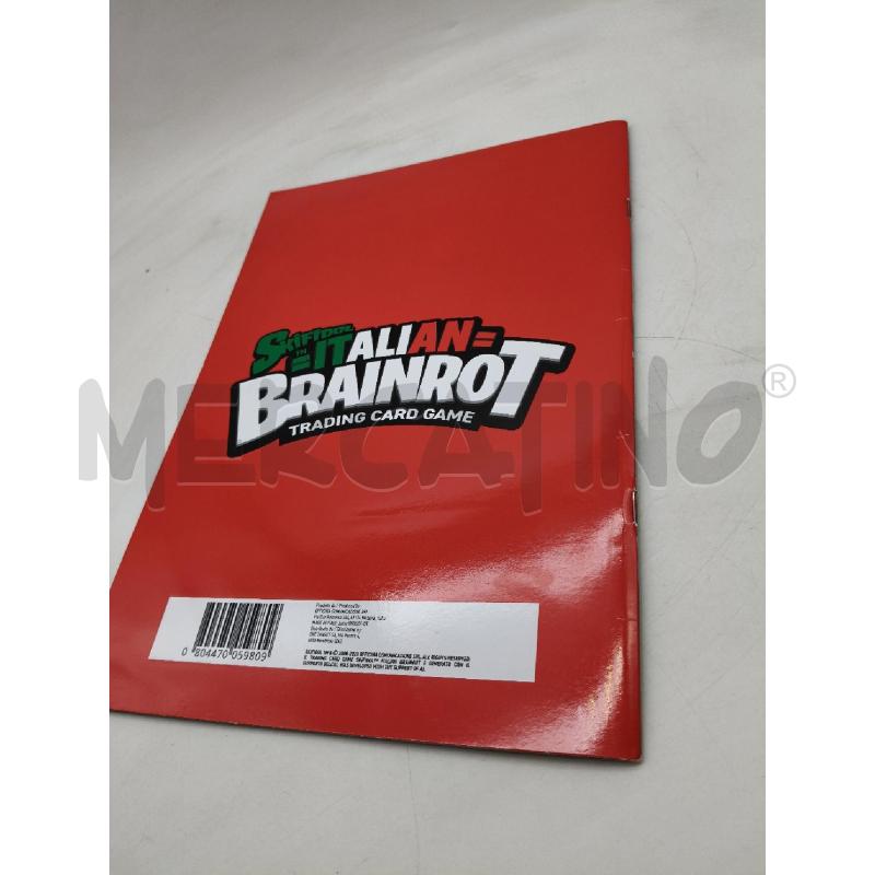 ALBUM BRAINROT VUOTO | Mercatino dell'Usato Roma talenti 2