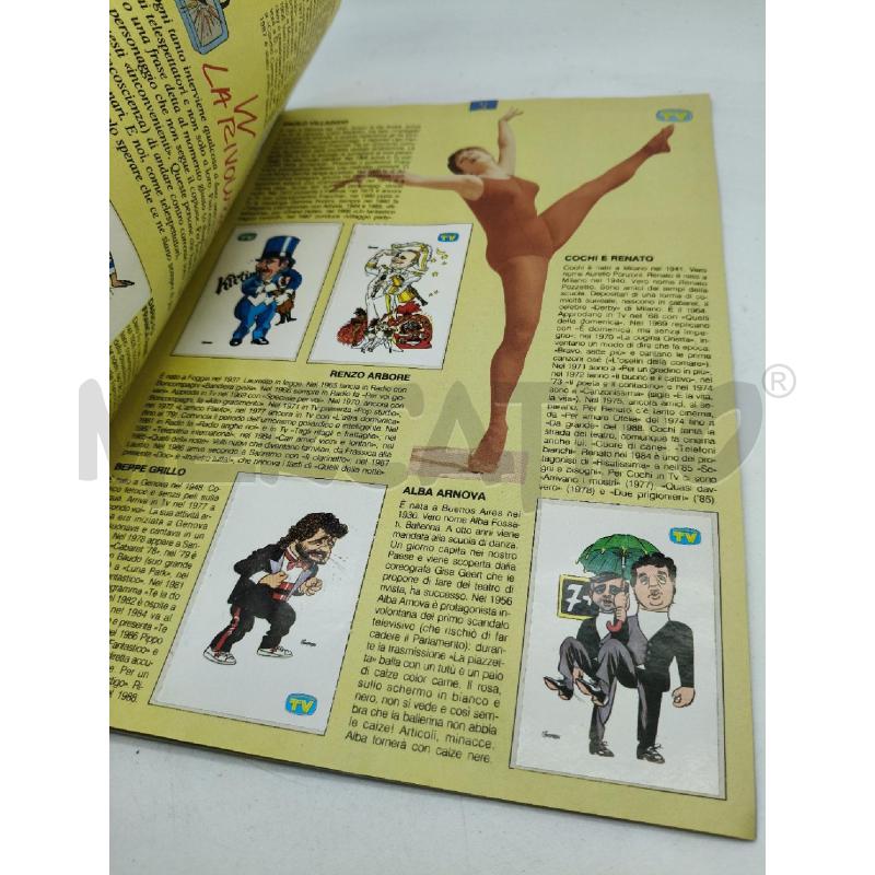 ALBUM COMPLETO LE FIGURINE DELLA TV | Mercatino dell'Usato Roma talenti 3