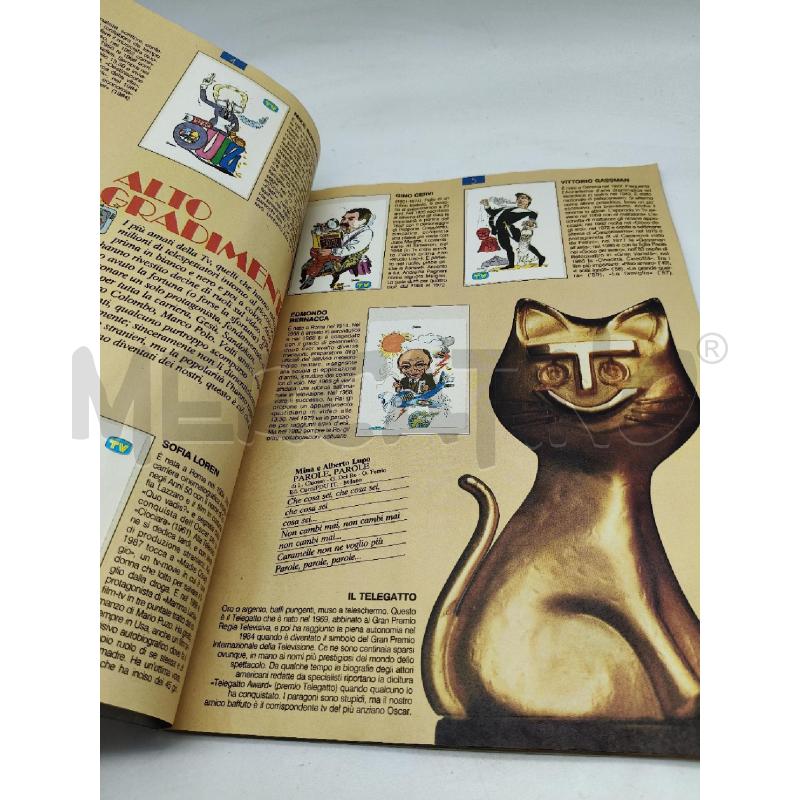 ALBUM COMPLETO LE FIGURINE DELLA TV | Mercatino dell'Usato Roma talenti 4