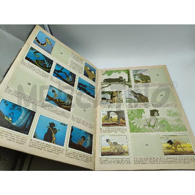 ALBUM FIGURINE IL LIBRO DELLA GIUNGLA INCOMPLETO | Mercatino dell'Usato Roma talenti 3