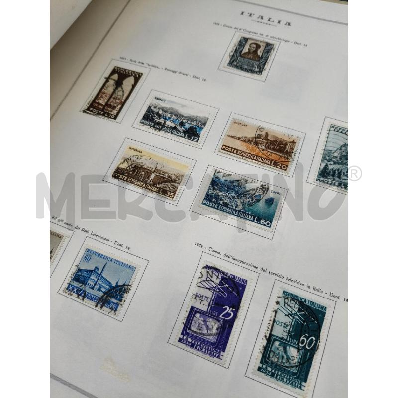 ALBUM FRANCOBOLLI REPUBBLICA ITALIANA 1945-1954 | Mercatino dell'Usato Roma talenti 3