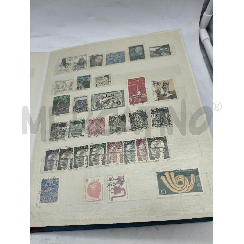 ALBUM FRANCOBOLLI VARI MONDO STAMP ALBUM | Mercatino dell'Usato Roma talenti 3