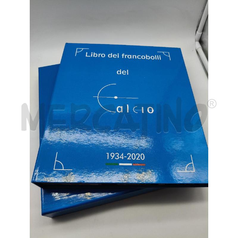 ALBUM LIBRO DEI FRANCOBOLLI DEL CALCIO 1934 2020 | Mercatino dell'Usato Roma talenti 4