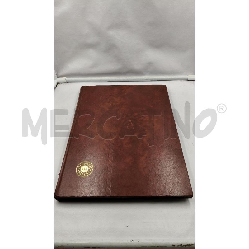 ALBUM MARRONE FRANCOBOLLI FIL SAFE PATENT  | Mercatino dell'Usato Roma talenti 1