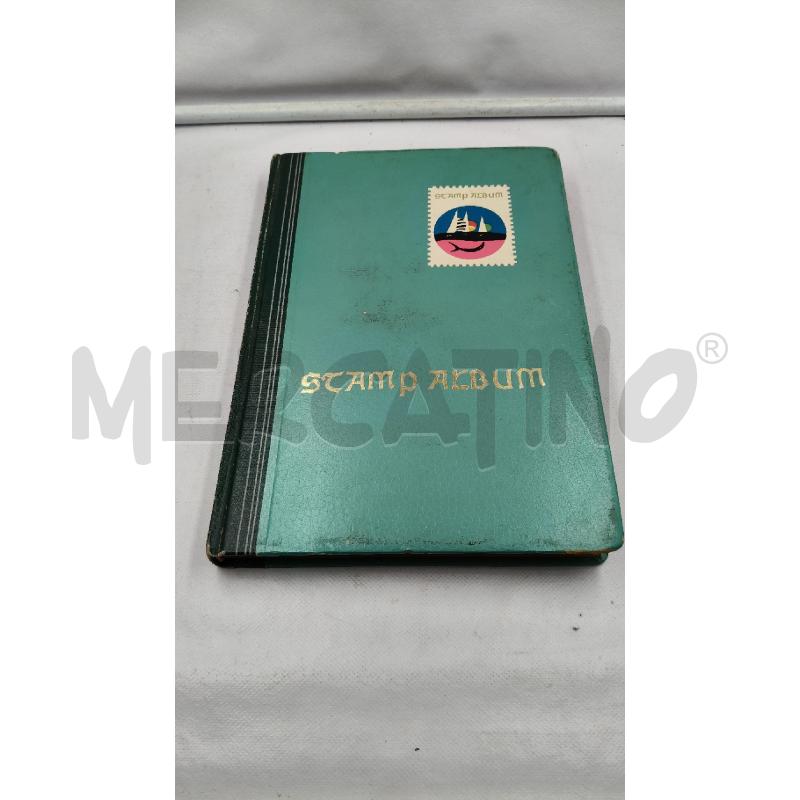 ALBUM PICCOLO VERDE FRANCOBOLLI MONDO | Mercatino dell'Usato Roma talenti 1