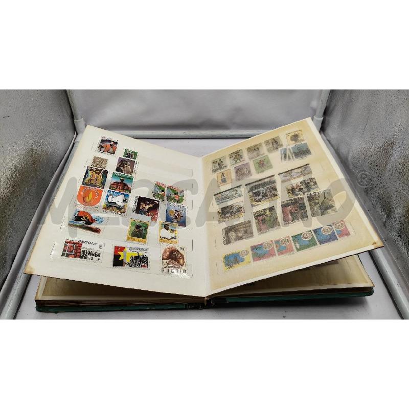 ALBUM PICCOLO VERDE FRANCOBOLLI MONDO | Mercatino dell'Usato Roma talenti 2