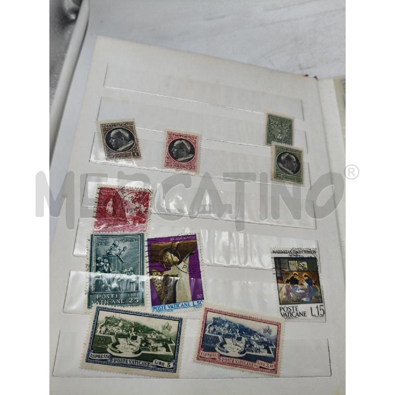 ALBUM ROSSO FRANCOBOLLI VATICANO | Mercatino dell'Usato Roma talenti 2