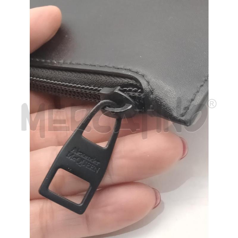 ALEXANDER MCQUEEN POCHETTE BEAUTY UNISEX NERO  | Mercatino dell'Usato Roma talenti 2