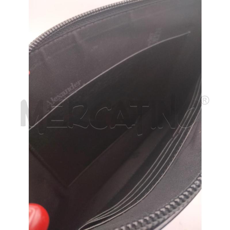 ALEXANDER MCQUEEN POCHETTE BEAUTY UNISEX NERO  | Mercatino dell'Usato Roma talenti 4
