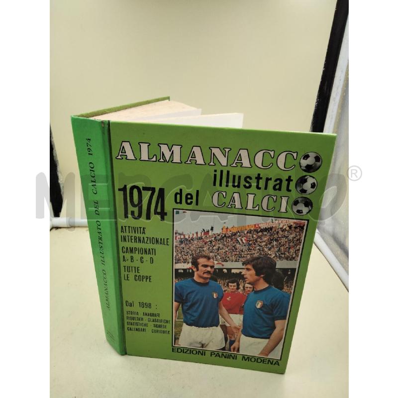 ALMANACCO ILLUSTRATO CALCIO DEL 1974 | Mercatino dell'Usato Roma talenti 1