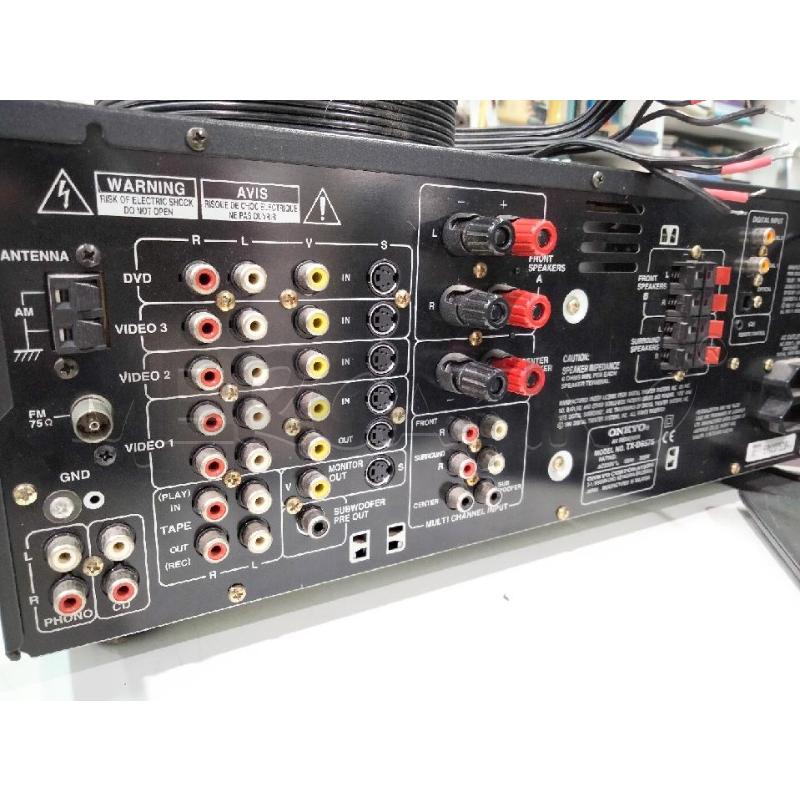 AMPLIFICATORE AV ONKYO TX-DS575 + TLC | Mercatino dell'Usato Roma talenti 4