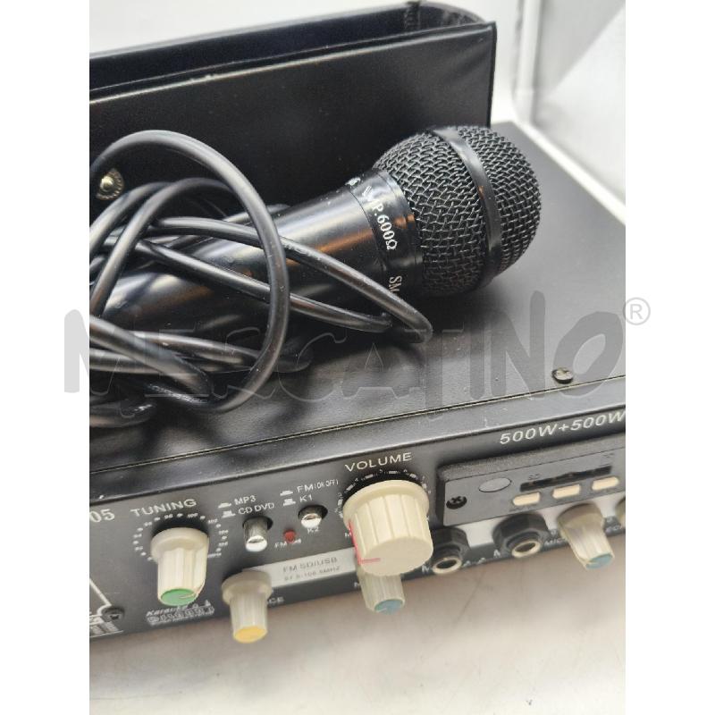 AMPLIFICATORE DI RUI SI AV-905+MICROFONO | Mercatino dell'Usato Roma talenti 3