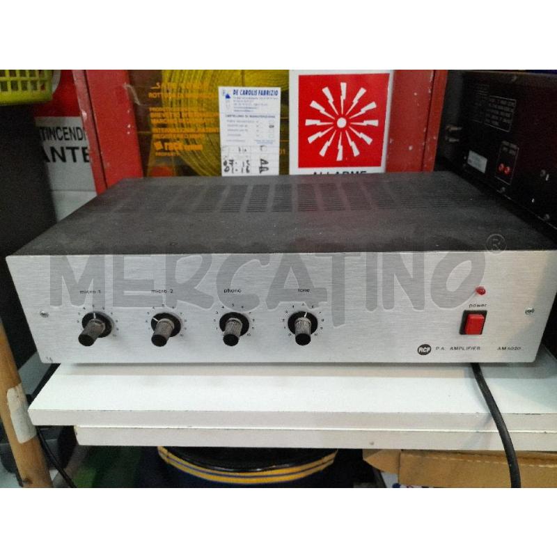 AMPLIFICATORE RCF AM5020 | Mercatino dell'Usato Roma talenti 1