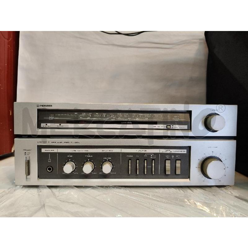 AMPLIFICATORE STEREO INTEGRATO SINTONIZZATORE PIONEER TA-110L  | Mercatino dell'Usato Roma talenti 1