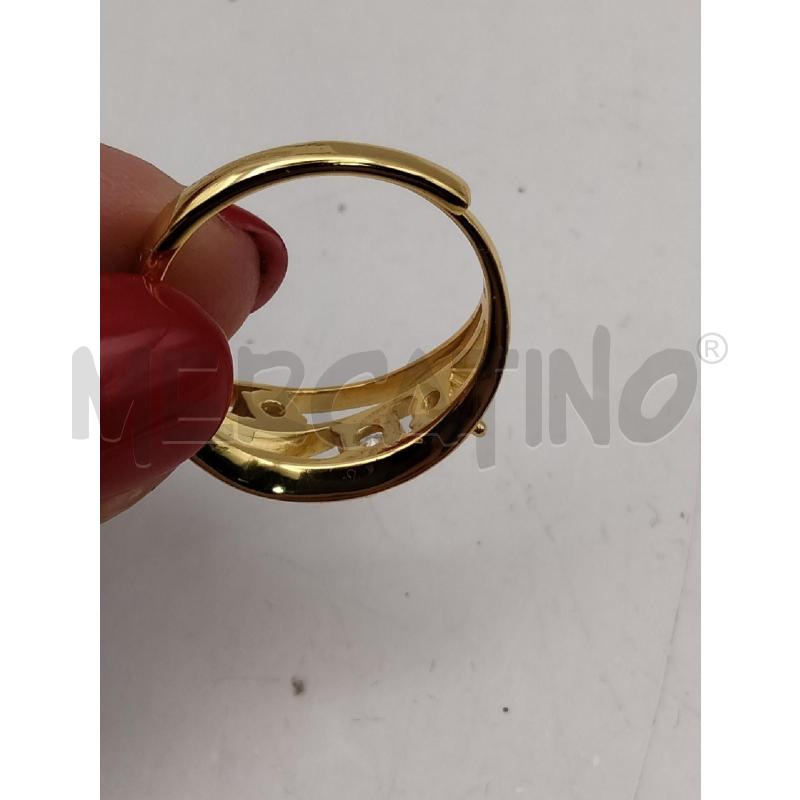 ANELLO 10.6 FUSION DOR ONDUL 3 PIETRE | Mercatino dell'Usato Roma talenti 3