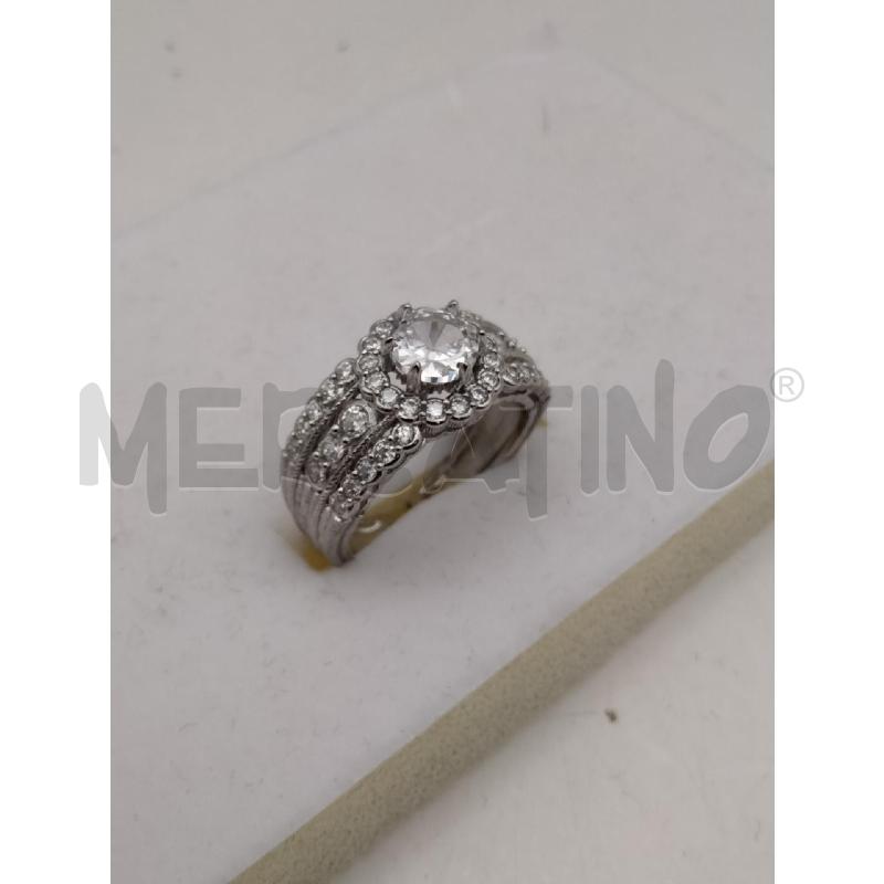 ANELLO 22.2 FUSION 3 FASCE PAVE SOLIT | Mercatino dell'Usato Roma talenti 1