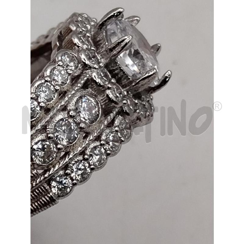 ANELLO 22.2 FUSION 3 FASCE PAVE SOLIT | Mercatino dell'Usato Roma talenti 3