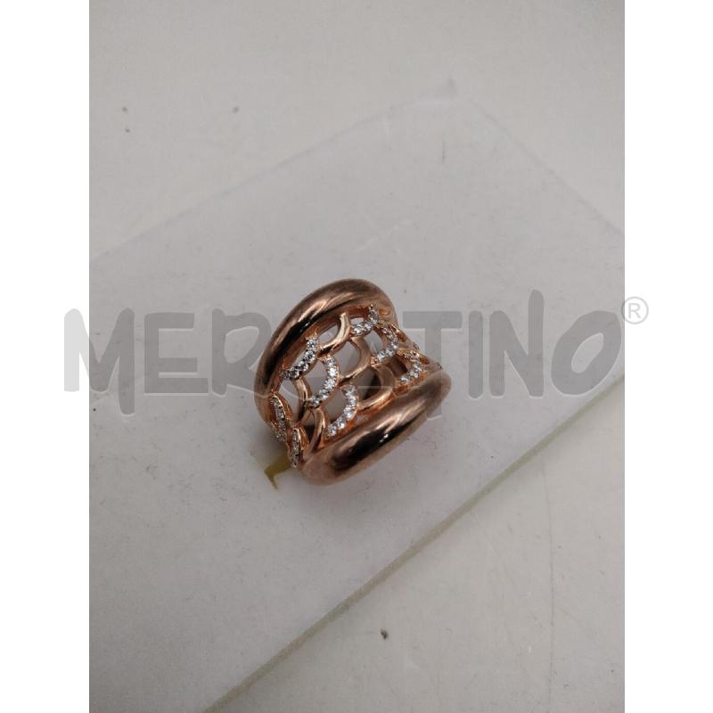 ANELLO 22.4 FUSION FASCIA DOR TRAF ONDE LISCIO/STRASS | Mercatino dell'Usato Roma talenti 1