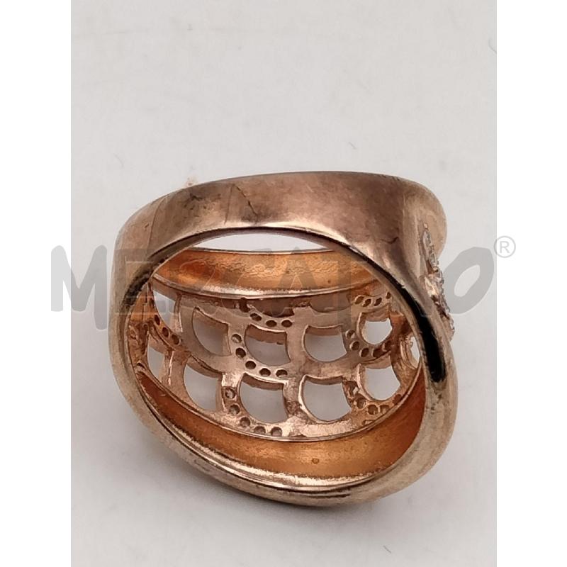 ANELLO 22.4 FUSION FASCIA DOR TRAF ONDE LISCIO/STRASS | Mercatino dell'Usato Roma talenti 3