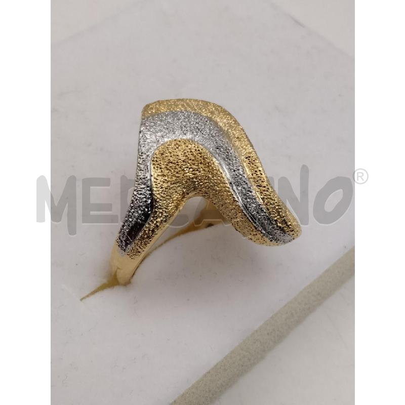 ANELLO 366 VORTICE SAT BICOLOR | Mercatino dell'Usato Roma talenti 3