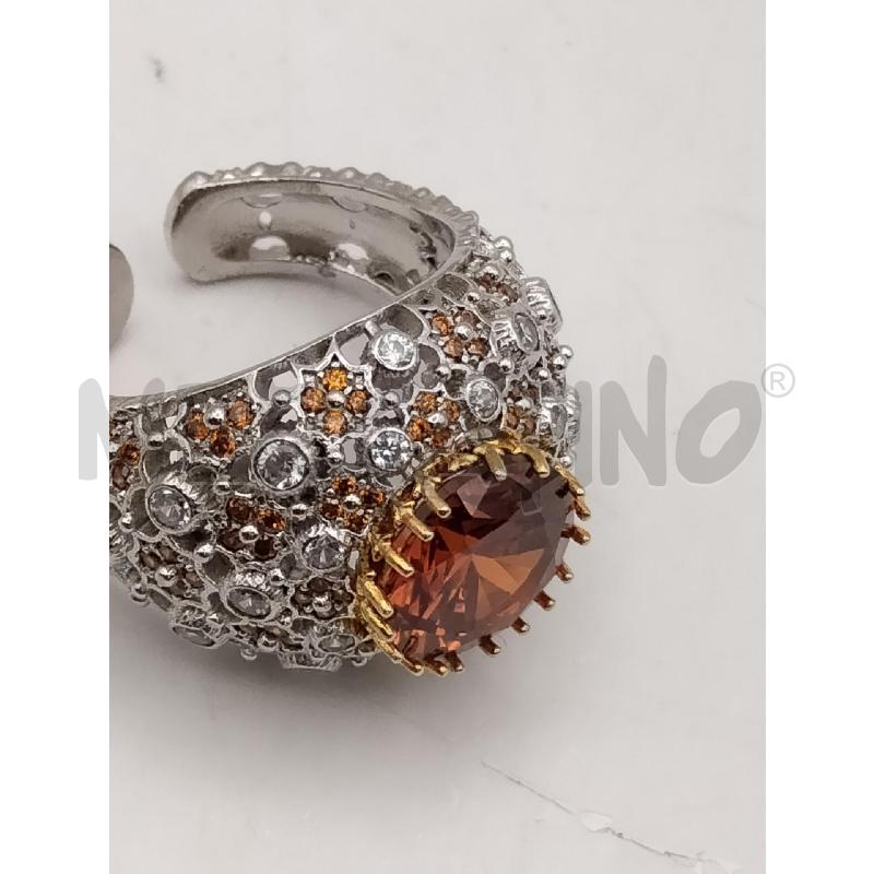 ANELLO 38.2 FUSION CUPOLA PAVE BIA ARA SOLIT ARA | Mercatino dell'Usato Roma talenti 4