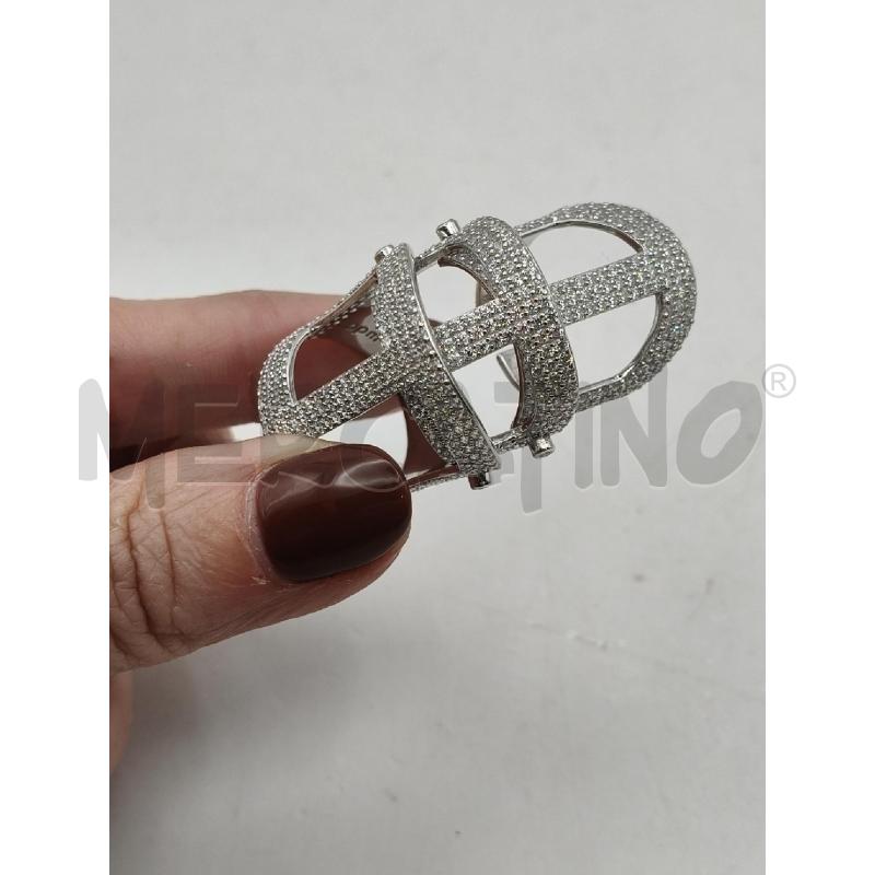 ANELLO APM MONACO SNODO FUSION PAVE BIANCO  | Mercatino dell'Usato Roma talenti 3