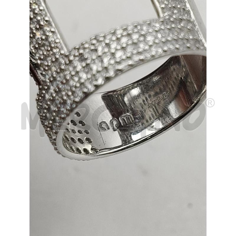 ANELLO APM MONACO SNODO FUSION PAVE BIANCO  | Mercatino dell'Usato Roma talenti 4