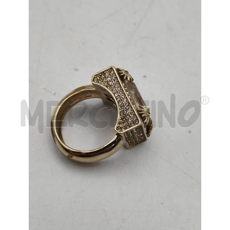 ANELLO ATELIER SWAROVSKI DOR RIALZ PIETRA ARANCIO/PAVE | Mercatino dell'Usato Roma talenti 2