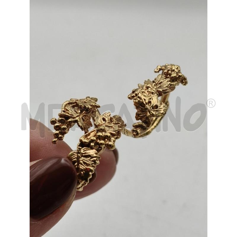 ANELLO DUE DITA DOR RAMI FOGLIE  | Mercatino dell'Usato Roma talenti 3