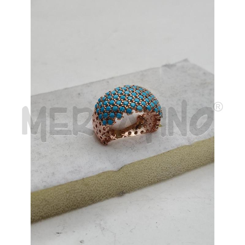 ANELLO D 122I FASCIA ROSE CENTR TUCH  | Mercatino dell'Usato Roma talenti 1