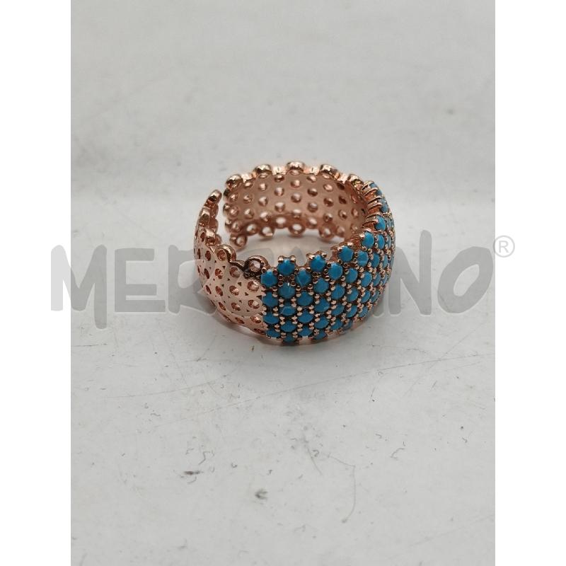 ANELLO D 122I FASCIA ROSE CENTR TUCH  | Mercatino dell'Usato Roma talenti 2