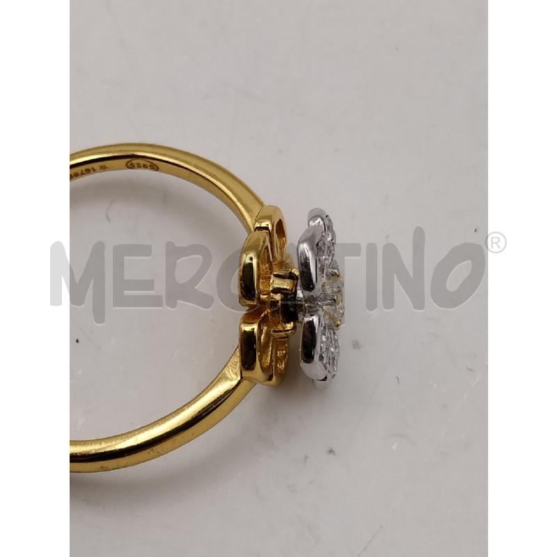 ANELLO D 18.4 FUSION DOR SOLIT MARGHERITA PAVE | Mercatino dell'Usato Roma talenti 2