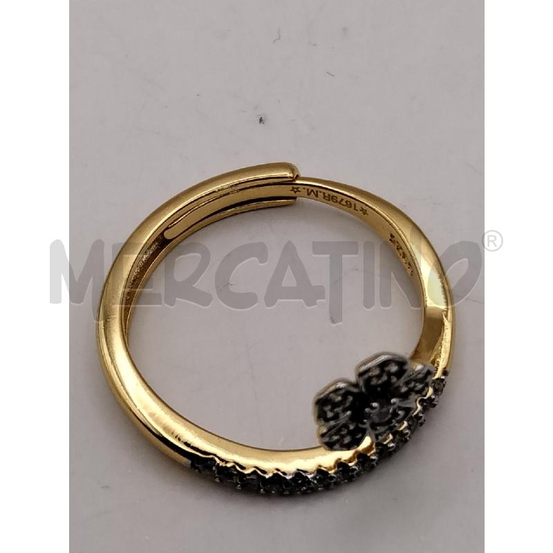 ANELLO D 18.6 FUSION DOR MARGHERITA PAVE CONTRARIE | Mercatino dell'Usato Roma talenti 2