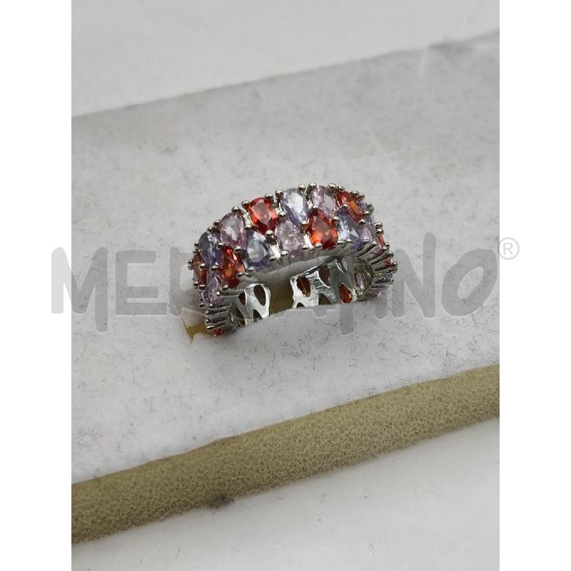 ANELLO D 306H FASCIA AP SEMI LILLA ROSSO  | Mercatino dell'Usato Roma talenti 1