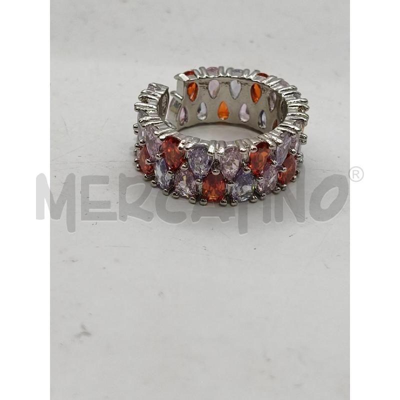 ANELLO D 306H FASCIA AP SEMI LILLA ROSSO  | Mercatino dell'Usato Roma talenti 2