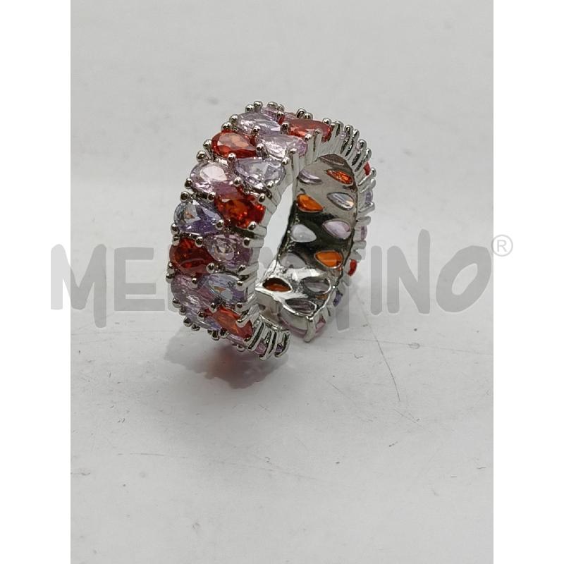 ANELLO D 306H FASCIA AP SEMI LILLA ROSSO  | Mercatino dell'Usato Roma talenti 3