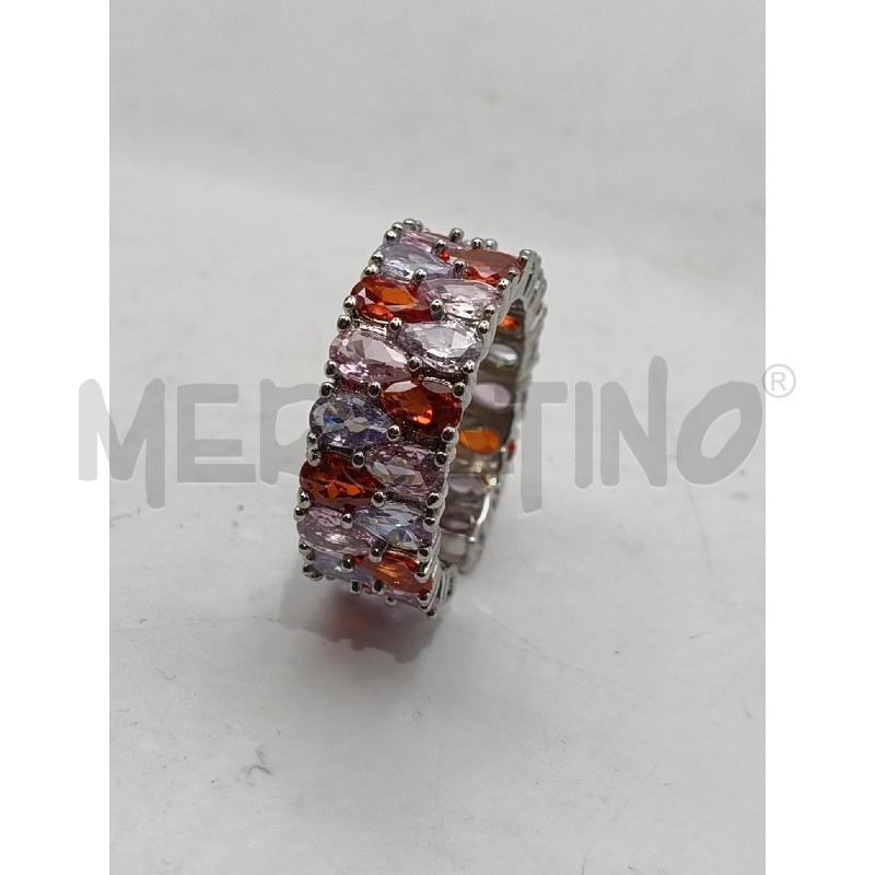 ANELLO D 306H FASCIA AP SEMI LILLA ROSSO  | Mercatino dell'Usato Roma talenti 4
