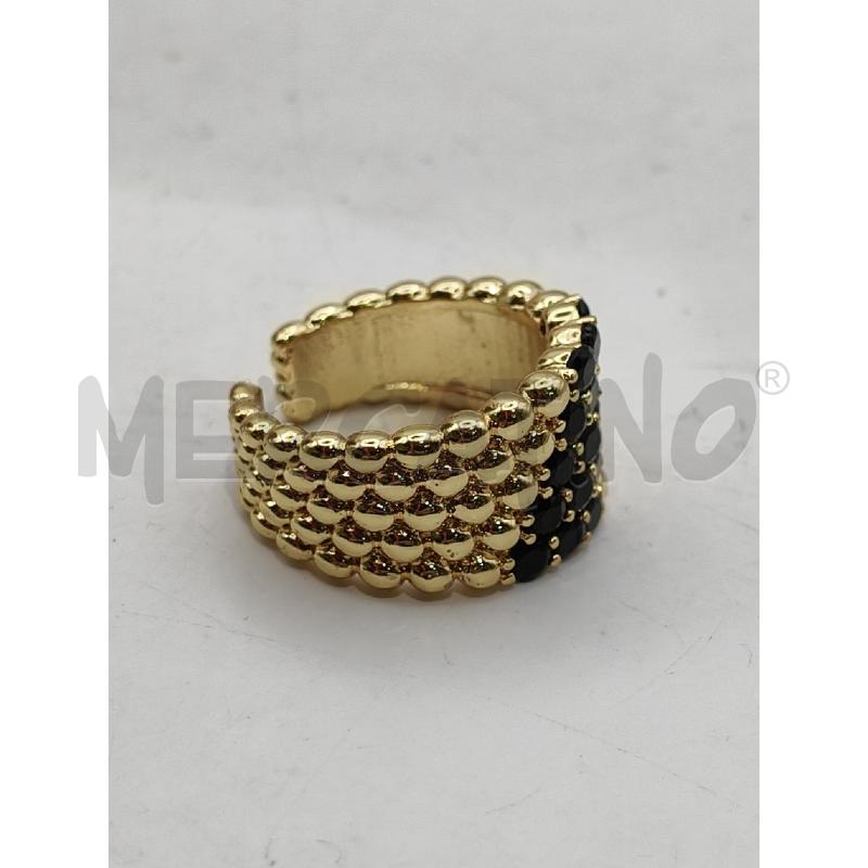 ANELLO D 342T FASCIA DOR PALLINI CENTR NE  | Mercatino dell'Usato Roma talenti 2